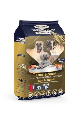 Pro Dog Kuzu Etli & Somonlu Ultra Premium Yavru Köpek Maması 15 KG