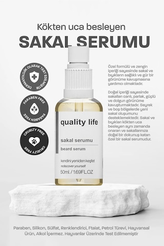 Quality Life Sakal ve Bakım Serumu 50 ML