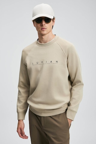 Lufian Cooper Bej Erkek Sweatshirt 112030177 Bej