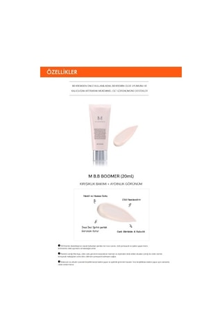Missha Işıltılı ve Aydınlık Görünüm Sağlayan Makyaj Bazı M B.B Boomer 20 ML