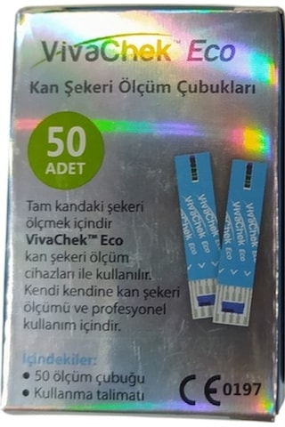 Vivachek Ölçüm Stribi 50 Adet