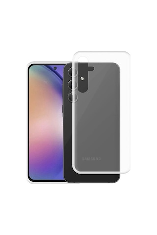 Samsung Galaxy A55 5g Kılıf Lüx Şeffaf Silikon