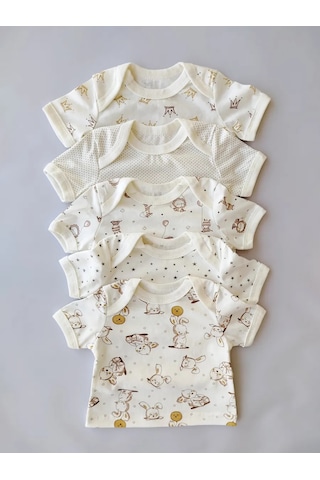 Abclıfe Kids Yeni Doğan Bebekler İçin Tişörtler 381143285 Sütlü