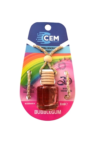Cem Car Care Cam Fanus Bubblegum Ayna Kokusu 8 ML