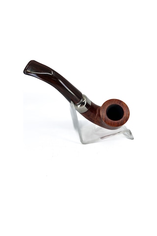 Şahin Üç Yıldız Bent Dublin 9mm. Filtreli Akrilik Saplı Pipo 237388