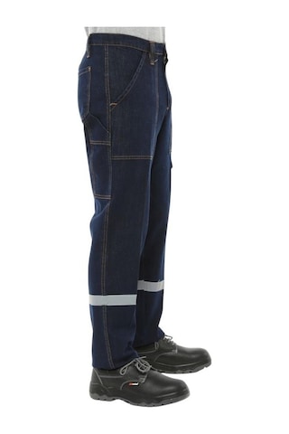 Şensel, Reflektörlü Kışlık Kot İş Pantolonu, Lacivert -82E445-