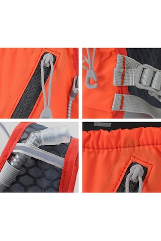 Inoxto 5l Hidrasyon Yeleği Sırt Çantası Su Koşu Yeleği Paketi, Siyah