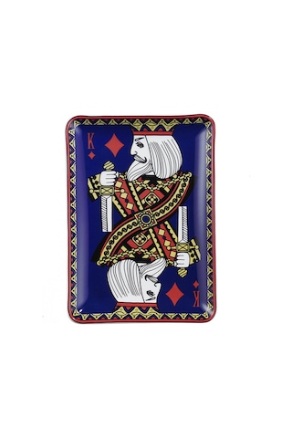 Kütahya Porselen Briscambille 3 Parça Düz Tabak 18 X 13 CM