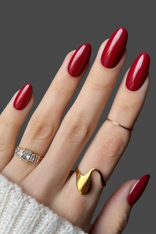 Alix Avien Uv Kalıcı Kan Kırmızı Jel Oje 18 Gel Polish 12 Ml
