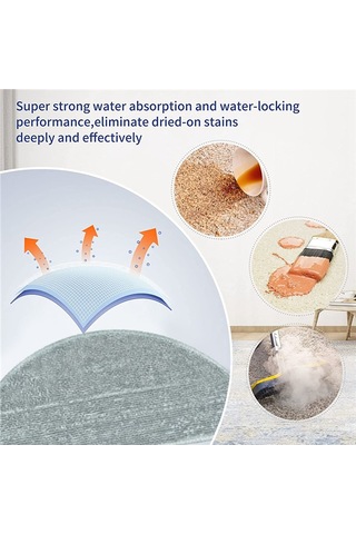 Amigaelegant Xiaomi Robot Süpürge E10 B112/e12 Ana Yan Fırça Paspas Bezi İçin 19 Adet