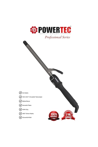 Powertec TR-16 MM Saç Maşası Siyah