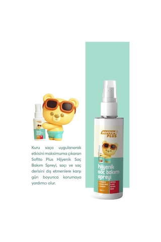 Softto Plus Hijyenik Saç Bakım Spreyi 100 Ml