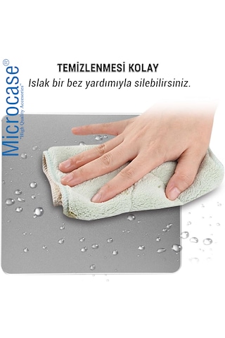 Microcase Taraftar Serisi Konforlu Kaymaz Taban Oyuncu Mousepad 25x30cm Siyah-beyaz - Al5310