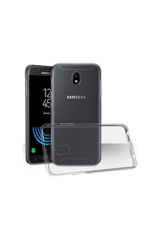 Samsung Uyumlu Galaxy J2 Pro 2018 Kılıf Zore Süper Silikon Kapak Renksiz