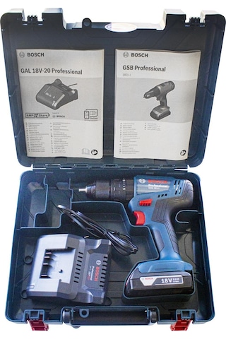 Bosch Professional GSB 183-Li 2.0 AH Tek Akülü Darbeli Vidalama - 06019K9101﻿﻿﻿﻿