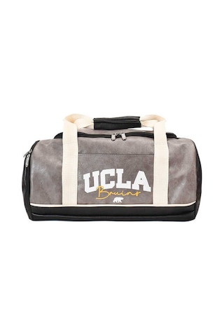 Ucla Tımothy Gri Omuz Askılı Silindir Baskılı - Unisex Çanta Gri