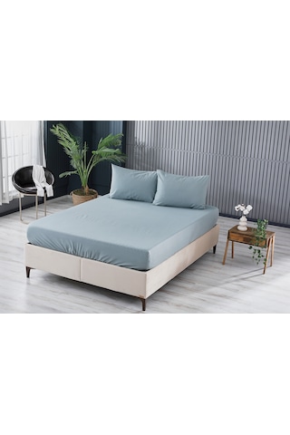 Doqu Home Colourful Fitted Çarşaf Tek Kişilik - Yeşil