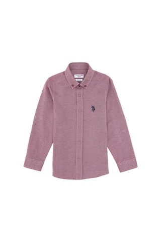 U.s. Polo Assn. Erkek Çocuk Plum Gömlek Basic 50316801-vr177 New Plum