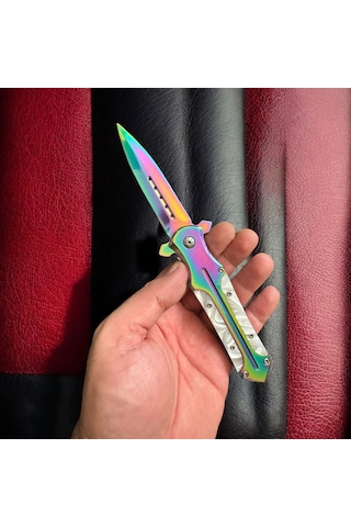 Es 02 Rainbow Çakı Çok Renkli