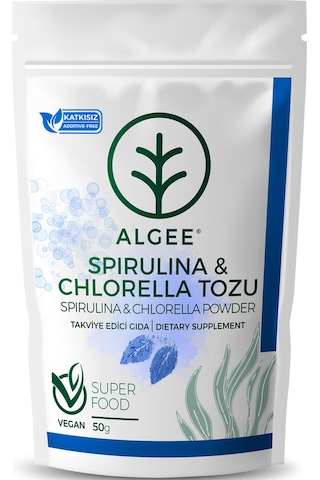 ALGEE® Spirulina & Chlorella Tozu 50 G