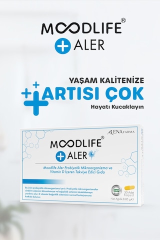 Moodlife Aler Probiyotik Destek 30 Kapsül