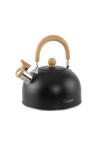 Outwell Tea Break Kettle Lux 2.2 Litre L Black Düdüklü Çaydanlık Demlik Siyah