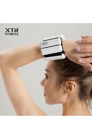 Xtr Fitness Profesyonel El Ve Ayak Bilek Ağırlığı Beyaz