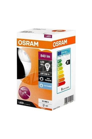 Osram Sinek Kovucu Beyaz Led Ampul 8w/6500k-2700k E27 840lm Osram Sinek Kovucu Beyaz Led Ampul 8w/6500k-2700k E27 840lm