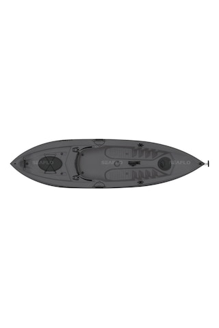Seaflo Sf-1007 Tek Kişilik Balıkçı Kano  Gri