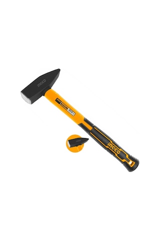 Ingco HMHS83001 Fiberglass Saplı Makinist Çekiç 300g