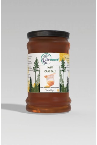 Çam Balı Cam Kavanoz 400 Gr - %100 Doğal Ham Çam Balı