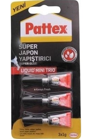 Pattex Süper Japon Mini Trio 3X1Gr
