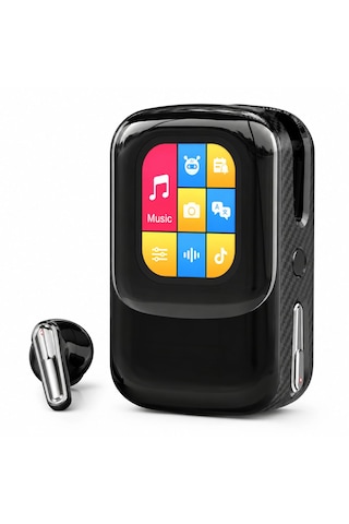 Beemen Talkie One Aı Large Bluetooth 6.0 Akıllı Kulak İçi Kulaklık ve Dokunmatik Ekranlı Şarj Kutusu