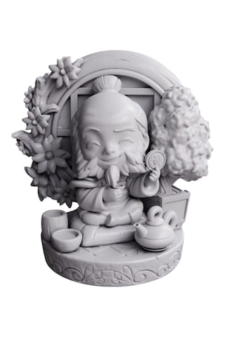 Premium Chibi Uncle Iroh Figürü Avatar: The Last Airbender Koleksiyonu