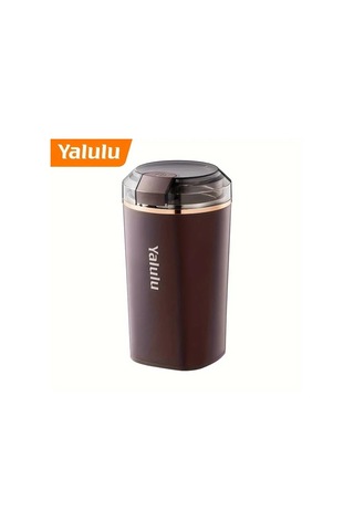 Honeybeeshop 21000 Rpm Çok Fonksiyonlu Elektrikli Kahve Değirmeni Yalulu Yuvarlak Şekil 110 130v Us Plug Coffee Color Ahşap