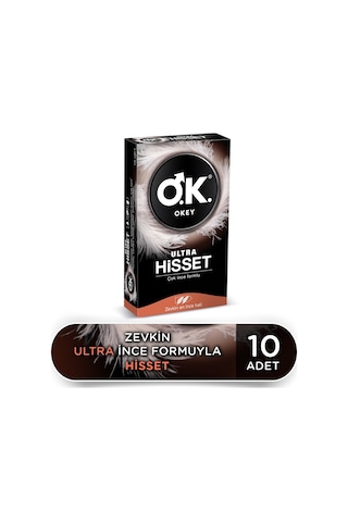 Okey Ultra Hisset Prezervatif 10'lu