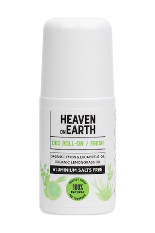 Heaven on Earth Vegan Organik Aluminyum Tuzları İçermeyen Deo Roll-On Fresh 50 ML Heaven on Earth Vegan Organik Aluminyum Tuzları İçermeyen Deo Roll-On Fresh 50 ML