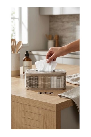 Cooker Peçete Sepeti 23x13x9 Cm Çok Renkli