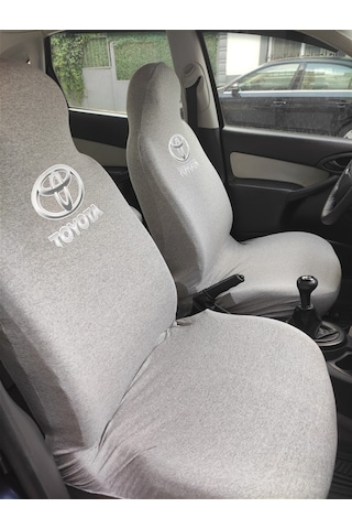 Replax Toyota Uyumlu Gri Oto Atlet Servis Kılıfı 4 Parça Ser-050