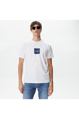 Huf Set Box Erkek Beyaz T-shirt