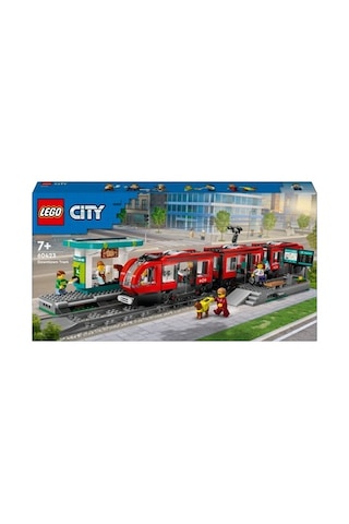 Lego Şehir Merkezi Tramvay İstasyonu 7 Yaş Ve Üzeri İçin Oyun Seti
