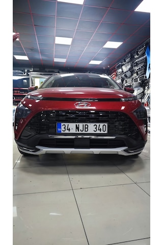 Hyundai Bayon Ön Tampon Koruma Difüzörü Plastik