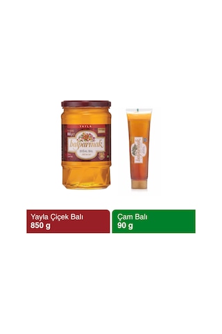 Balparmak Yayla Çiçek Balı 850 G + Çam Balı Tüp 90 G