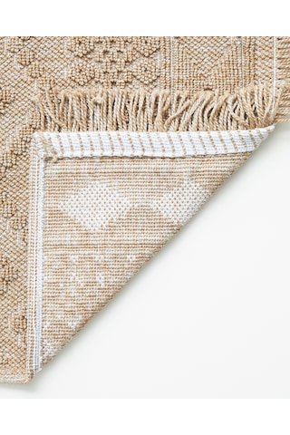 English Home Ethnic Bukle Kilim 80x150 Cm Natural Natural