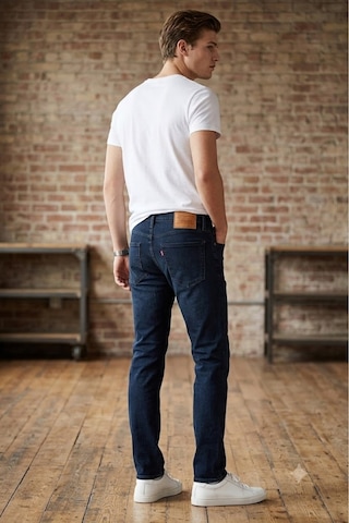 Levi's 511 Pamuklu Normal Bel Slim Fit Jeans Erkek Kot Pantolon -0032 Koyu Lacivert