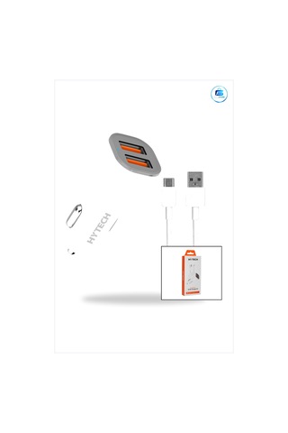 Type-c Araç Şarj Cihazı Çakmaklık Dual Port 15.5w 3a Hızlı Kablol