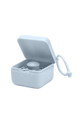 BIBS Pacifier Box Emzik Kutusu  Baby Blue Mavi