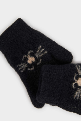 Defacto Kız Çocuk Eldiven F5143a825wnbk27 Siyah