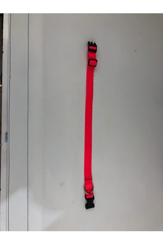 Mita Ayarlanabilir Köpek Boyun Tasması Neon Pembe