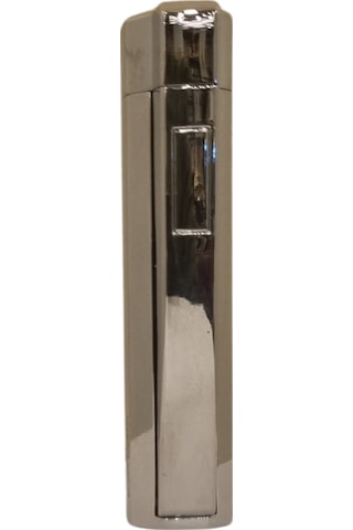 Black Martin Tek Torch Pürmüz Gümüş Metal Puro Çakmağı